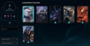 Conta League of Legends - MMR platina/diamante iv - 1210 RP LOL