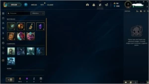 Conta de lol com varias skins e bom mmr prata - League of Legends
