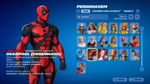 Conta Fortnite | 73 Skins | Red Ranger | Entrega automática!