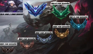 Elojob - Ferro 4 Ao Diamante Preço Baixo - League of Legends LOL