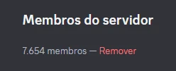 Vendo Servidor Discord (7.6k de Membros / 500 Ativos). - Redes Sociais