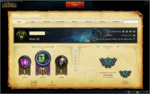 CONTA DE LOL UNRANKED+21 CAMPEÕES+3 SKINS - League of Legends