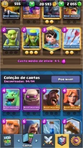 Conta Clash Royale Torres Nível Máximo 13