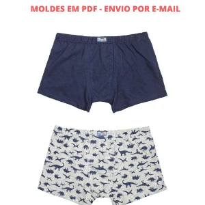 Kit Molde Cuecas Infantil Molde Completo para o Homem - Others