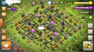 CONTA CLASH OF CLANS CV9 FULL