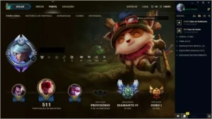 Conta LOL, Diamante 4, 166 skins+, criada em 2012 - League of Legends
