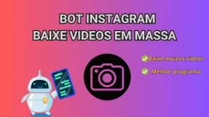 Bot instagram -Baixe fotos e vídeos em massa+ Brinde
