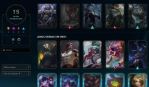 Conta D4 61Champs 15Skins - League of Legends LOL