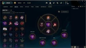 Conta com 2 skin léndaria - League of Legends LOL