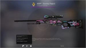 AWP SONHO FEBRIL PREÇO BEM ABAIXO DA STEAM! - Counter Strike CS