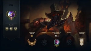 CONTA SMURF PRA SAIR LOGO - League of Legends LOL
