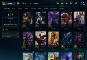 CONTA SMURF PRA SAIR LOGO - League of Legends LOL