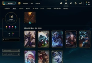 CONTA SMURF PRA SAIR LOGO - League of Legends LOL