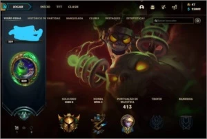 CONTA COM 682 SKINS LOL - League of Legends