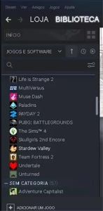 CONTA STEAM 8 ANOS