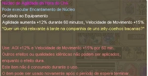 Núcleo Agilidade 12% + 15% Move Speed Grand Fantasia PT GF
