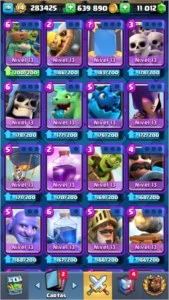 CONTA CLASH ROYALE 6700+ TROFEUS (QUASE TODAS CARTAS FULL)