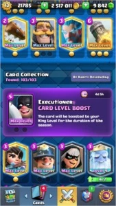 CONTA CLASH ROYALE 6700+ TROFEUS (QUASE TODAS CARTAS FULL)