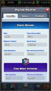 CONTA CLASH ROYALE 6700+ TROFEUS (QUASE TODAS CARTAS FULL)