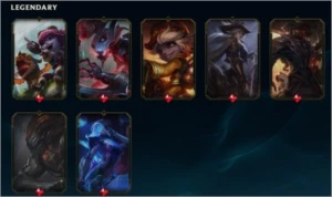 CONTA DE 2012 MMR DE MESTRE 116 SKINS MÍSTICA E LENDÁRIAS 11 - League of Legends LOL