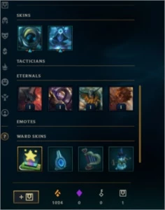 CONTA DE 2012 MMR DE MESTRE 116 SKINS MÍSTICA E LENDÁRIAS 11 - League of Legends LOL