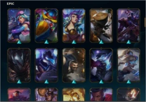 CONTA DE 2012 MMR DE MESTRE 116 SKINS MÍSTICA E LENDÁRIAS 11 - League of Legends LOL