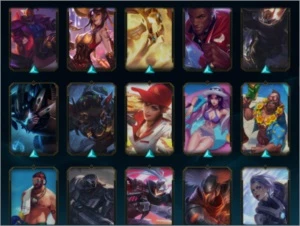 CONTA DE 2012 MMR DE MESTRE 116 SKINS MÍSTICA E LENDÁRIAS 11 - League of Legends LOL
