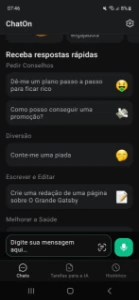 ✅ Chat On + IA integrada versão Pro para android