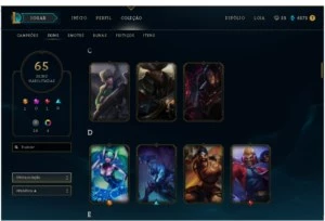 vendo conta de lol ouro 2 - League of Legends
