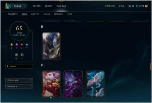 vendo conta de lol ouro 2 - League of Legends