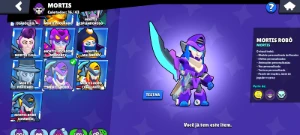 Conta Com 3 Personagens Full Buffies / Sirius / Dsbq Kaze - Brawl Stars