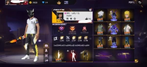 Free Fire//Conta Com Angelical//Coelhão Galático//Minato