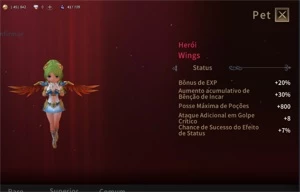 Chicoteira Dekaron G LVL 40 - PET Heroico - Outros