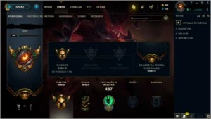 Conta LoL, Ouro 3 Flex, 70 skins - League of Legends