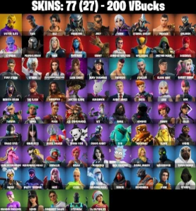 Conta fortnite FNCS, Lara croft, Passe Marvel e Mais!