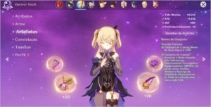 MELHOR CONTA 5* - DILUC, VENTI, KLEE, QIQI + TUMOLO DO LOBO - Genshin Impact