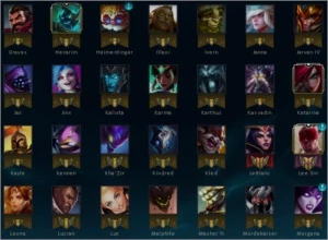 Vendo conta lvl 30, 102 campões, 65 skins - League of Legends LOL