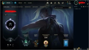 CONTA LOL 50+ SKINS PLATINA 1 - League of Legends
