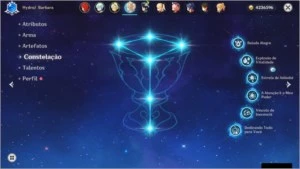 Conta Genshin Impact AR50 Mundo 6