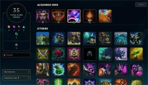 PLATINA 2, MRR ALTO + SKINS + DADOS DE CRIAÇÃO - SMURF - League of Legends LOL