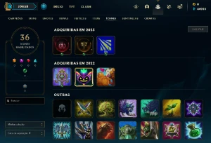 Conta FERRO 4 - LOL (league of legends) ELOMOON