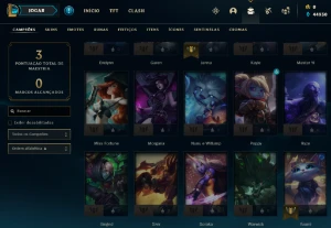 Conta FERRO 4 - LOL (league of legends) ELOMOON