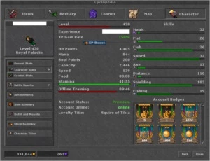 Rp 430 Kalibra - Tibia