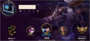 Conta Bronze 1 (Posso por ela no Gold V) - League of Legends LOL