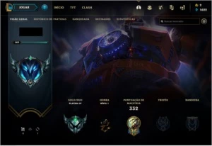 CONTA PLATINA 4 - League of Legends LOL