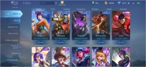 Vende se conta de Mobile Legends