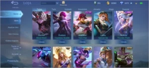 Vende se conta de Mobile Legends