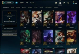 Conta league of legends - Platina 2 - lvl 41 LOL