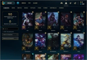 Conta league of legends - Platina 2 - lvl 41 LOL