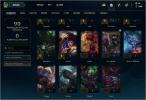 Conta league of legends - Platina 2 - lvl 41 LOL